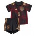 Tyskland Joshua Kimmich #6 Replika babykläder Bortaställ Barn VM 2022 Kortärmad (+ korta byxor)